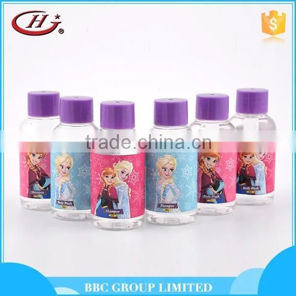 BBC Frozen Gift Sets OEM 004 2016 New product cute girl mild body wash hair shampoo import
