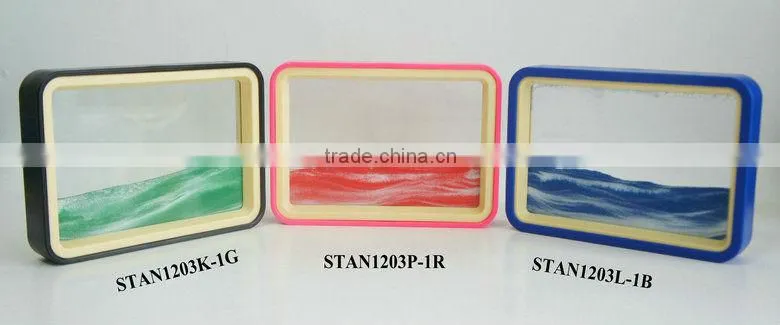 Colorful Sandglass Moving Sand Picture