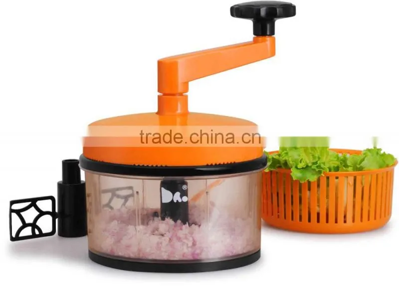 S/S+ABS+PS+PA Kitchen utensil food processor/portable food processor/hand food processor
