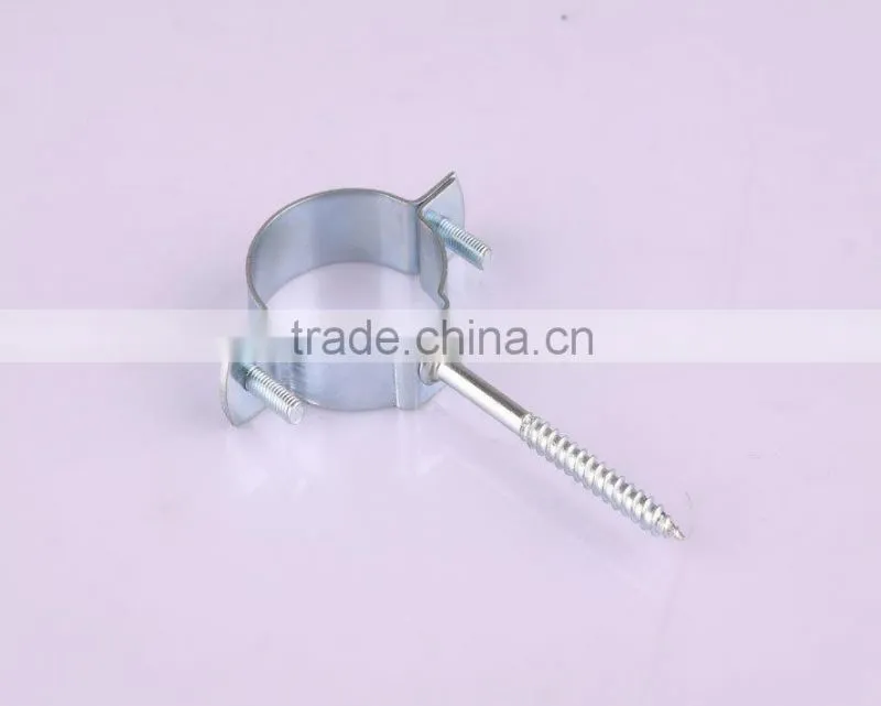 Screw nail without rubber clamp