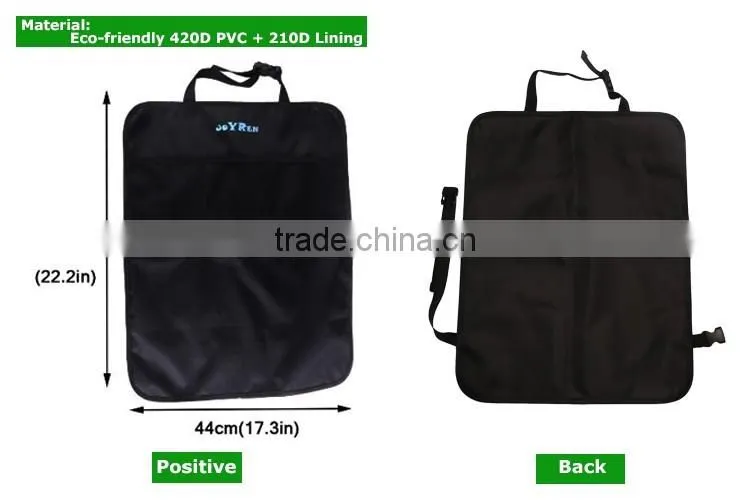 2016 New Kick Mat Auto Seat Back Protectors + Organizer Pockets-kitty