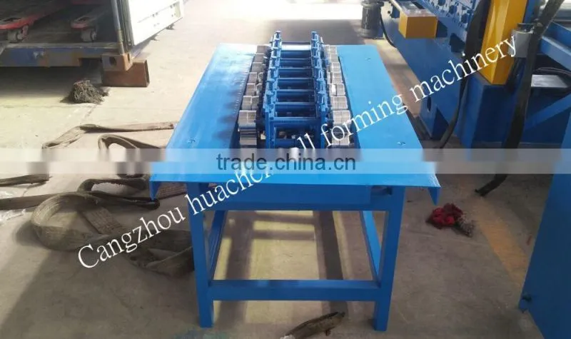 widely used metal tile flange roll forming machine