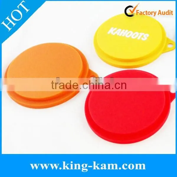 Food grade silicone tin lid in 3 sizes