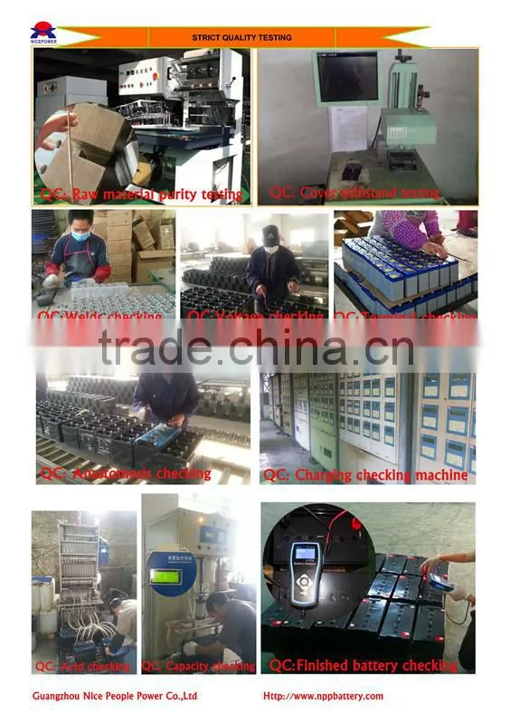 12V 20AH Maintennce Free Sealed Lead Acid E-bike battery