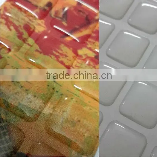 High Performance Doming Stickers Round or Square, Any Size