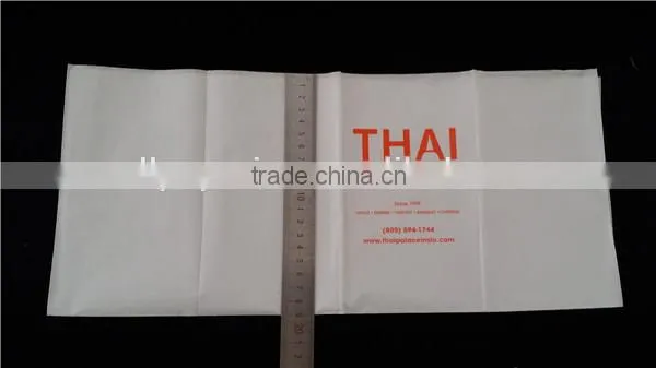 Hot Sale 43x43cm, 1/8Fold White Dinner Paper Napkins