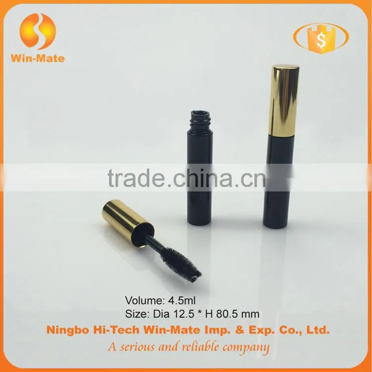 Best saled gold & black high quality cosmetic mascara packaging wholesale