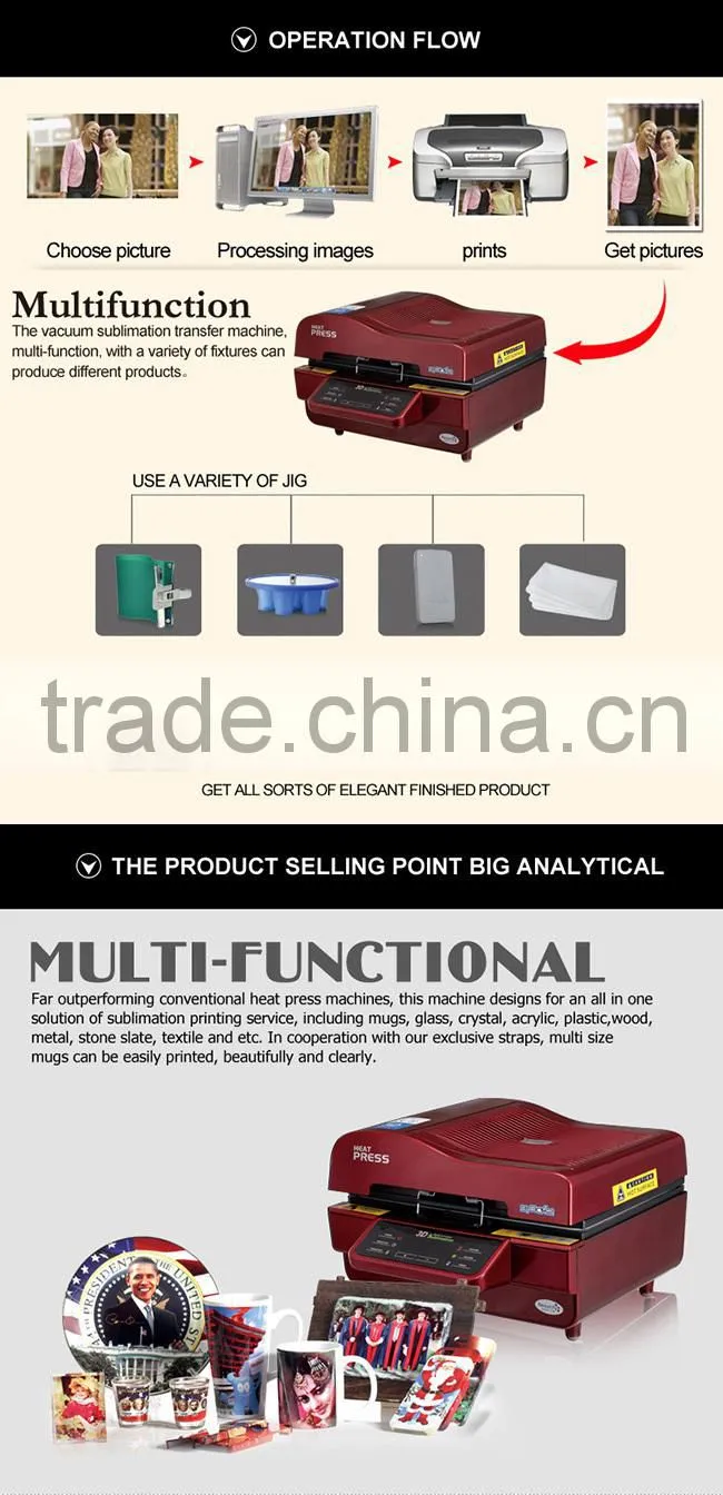 SUNMETA best sublimation printer machine A3 size for sale