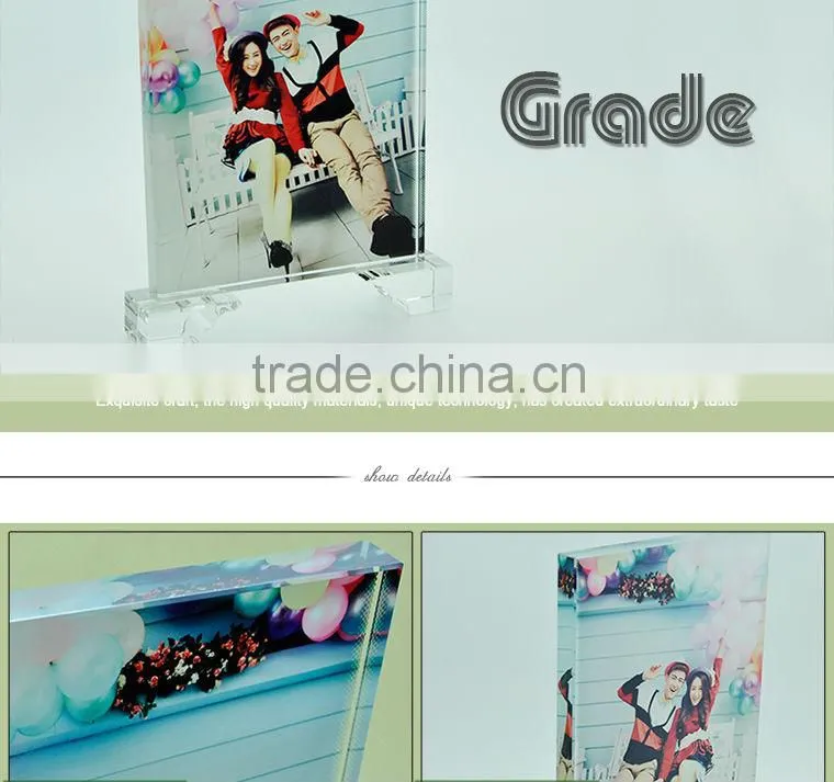 sublimation crystal photos frame at low price wholsale BSJ-28A