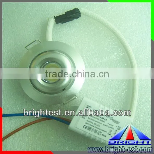 CUTOUT 41mm 3W LED Ceiling Light Dimmable