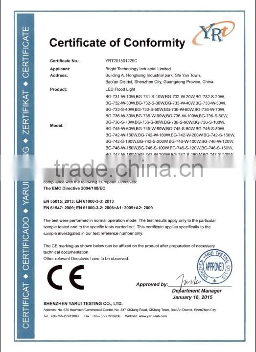 20W led flood light,dimmable led flood lighting