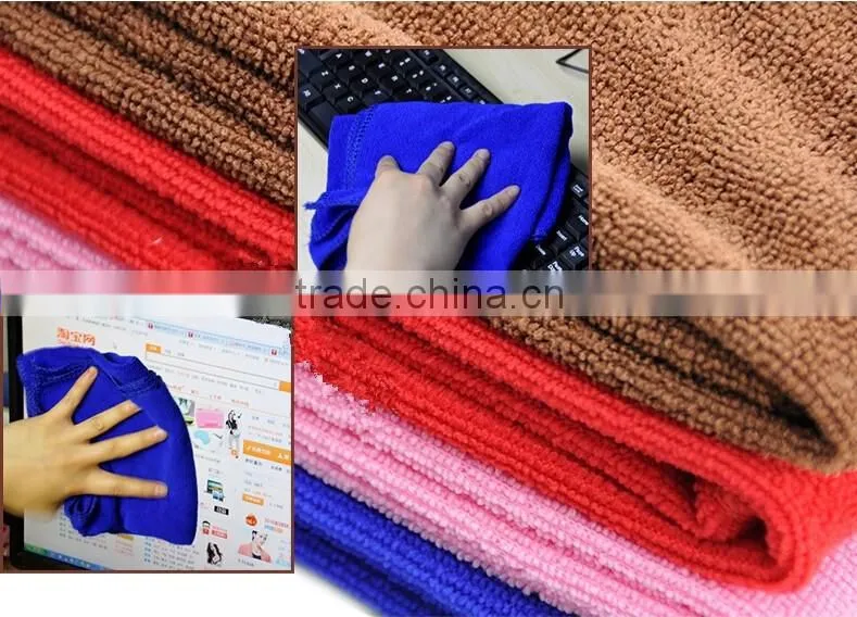 80% polyester 20% polyamide cleaning hot sale microfiber towel