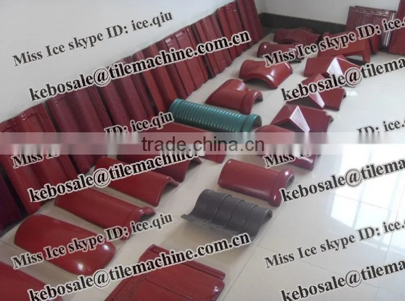 KB-2400B plastic mold manual roof tile making machine