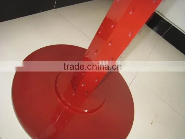 High quality painted Wood Christmas Lollipop shelf rack