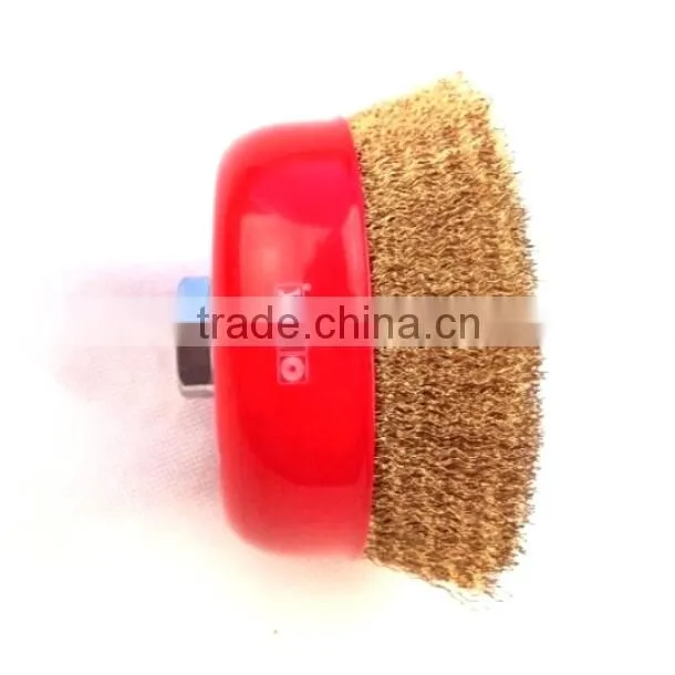 crimped wire cup brush, diameter 150mm or 6"