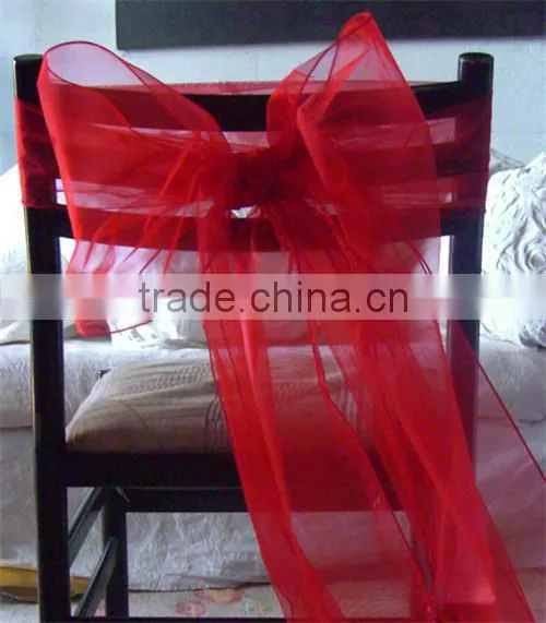 Wedding Organza Chair Sash