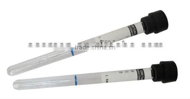 Black Blood Collection ESR Tube