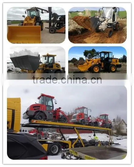 zl 08 wheel loader timber grab loader pallet fork loader