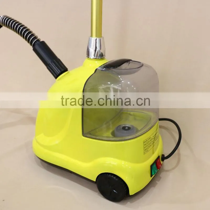 Professional portable hanging fabric garment steamer