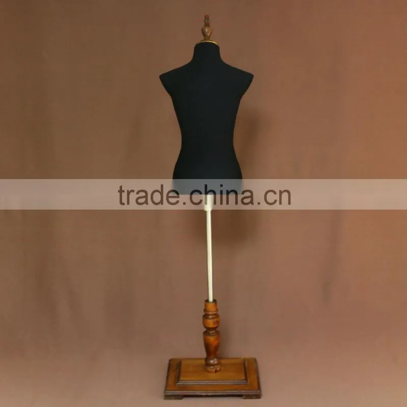 Hot sale adjustable female upper body dress form/dressmaker tailors dummy