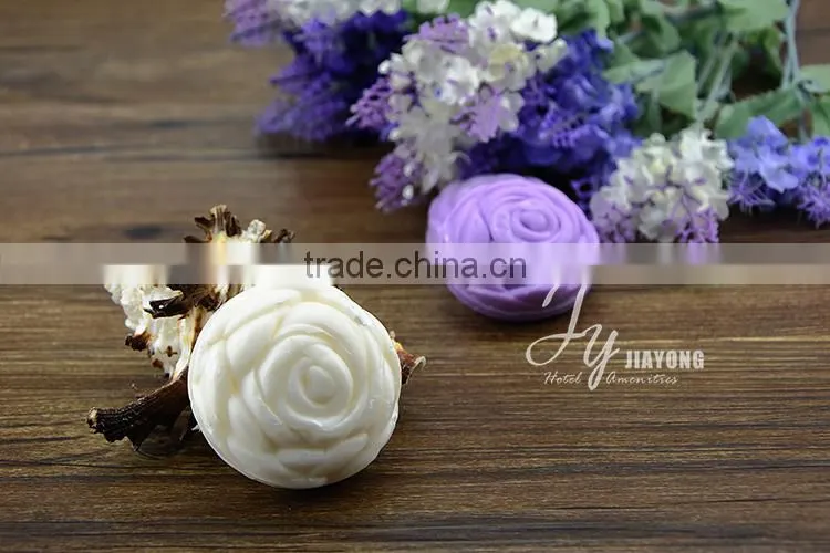 fancy rose disposable hotel soap