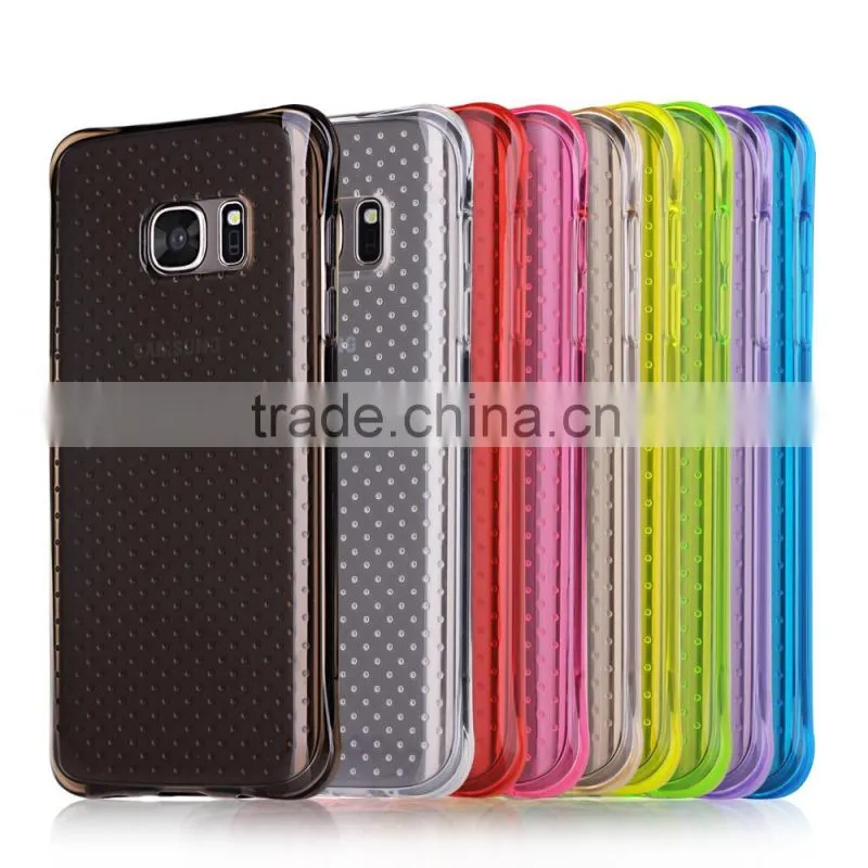 hybrid shockproof transparent case cover for samsung galaxy s7