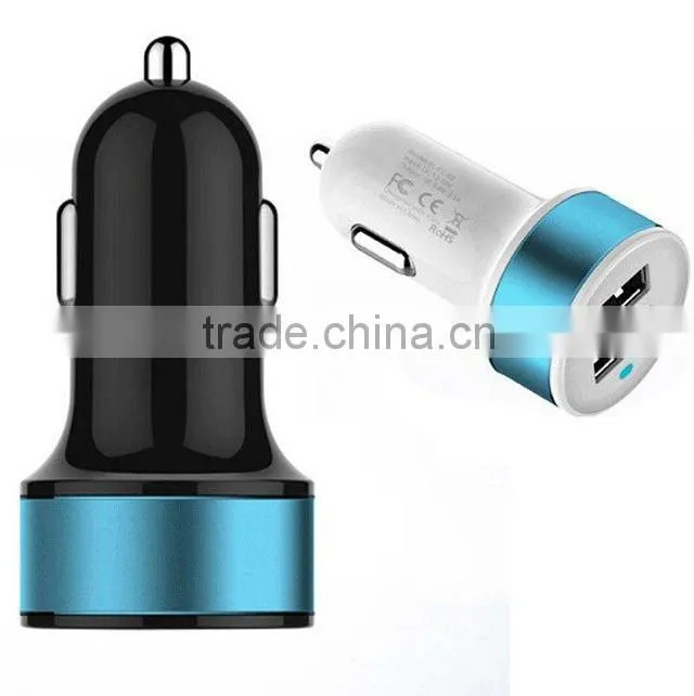 Car USB Charger For Hyundai I20 5V 2.1A Dual USB Car Charger With LED Chian Supplier