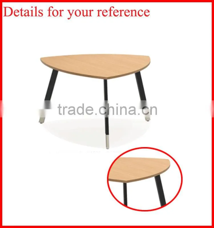 simple home furniture triangle conference table