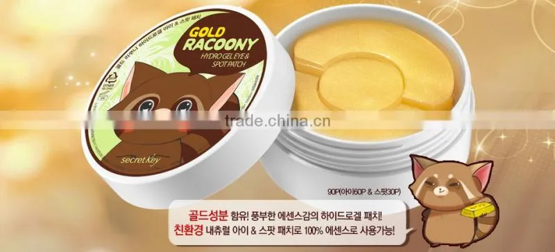 Korea Anti-Wrinkle Gold Racoony Hydrogel Eye & Spot Patch