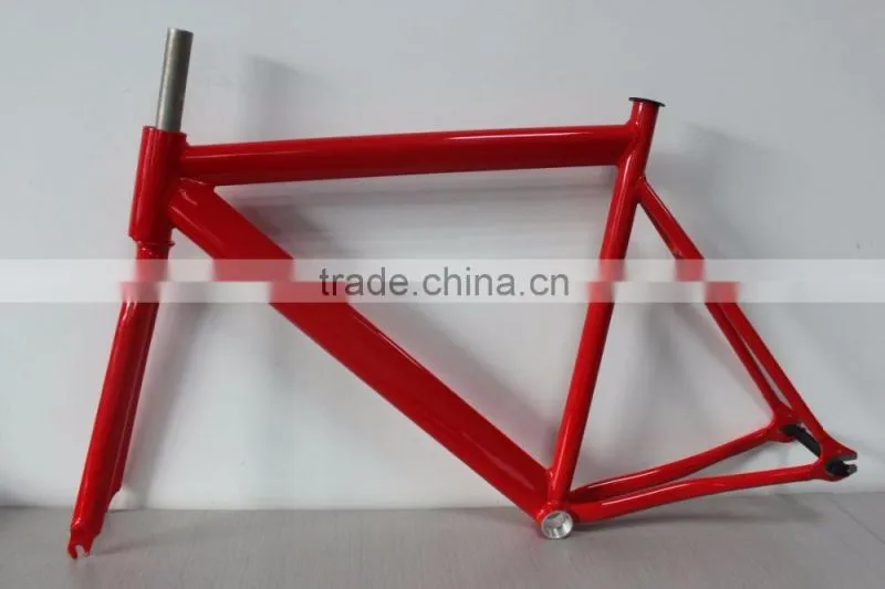 Muti-colors OEM 700C racing fixie bike aluminium fixed gear frame profile