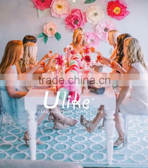 new style tissue fancy party decorations birthday party decorations