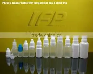 Sterile Eye dropper/ Eyedrop Bottle 2ml, 5ml, 8ml,10ml, 15ml, 20ml, 30ml, 50ml, 100ml