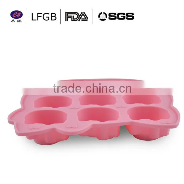 With stock! factory price popular hello kitty shape silicone cake mould
