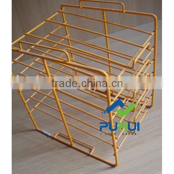 wire counter top sticker paper display