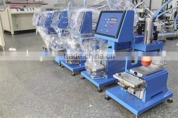 Hand Desktop Pad Printing Machine with Closed Ink Cup Worktable