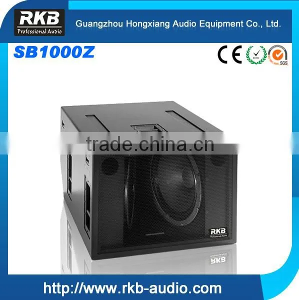 SB1000Z 18" subwoofer speaker box, outdoor subwoofer speaker