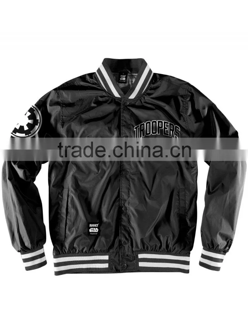 Latest Satin Varsity Jackets / Silk Varsity Jackets /Top Cotton Varsity Jackets 2014/letterman jacket