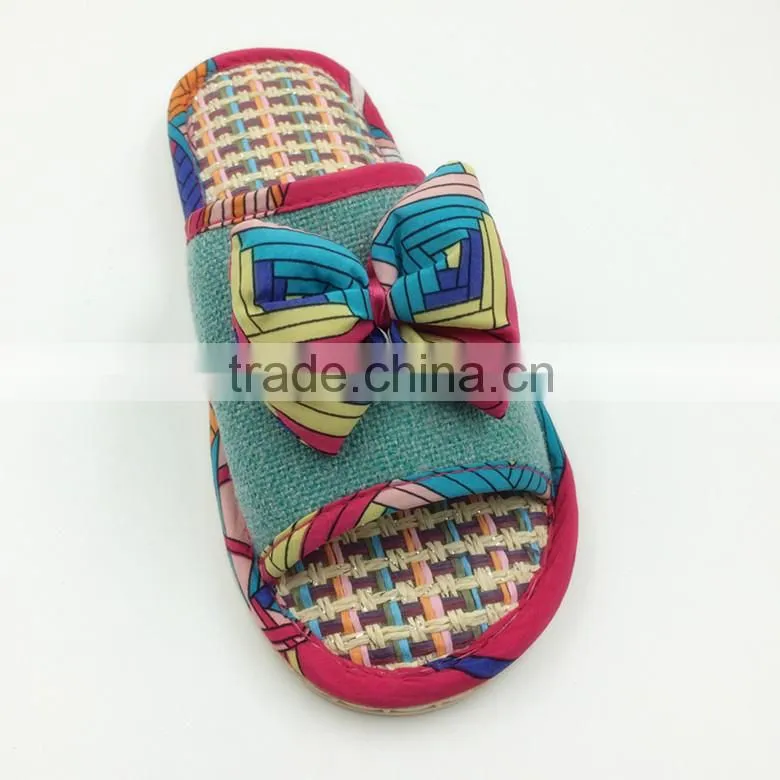 Wholesale summer nude open toe beach walk slipper
