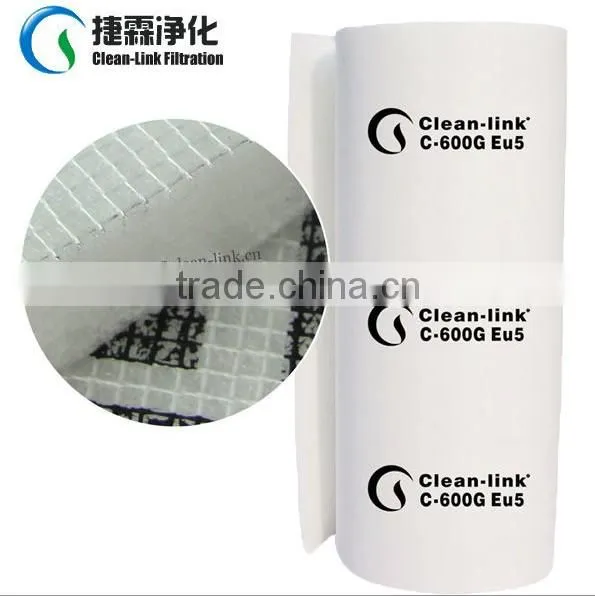 Clean-Link spray booth ceiling filter series,roll filter media,spray booth filter