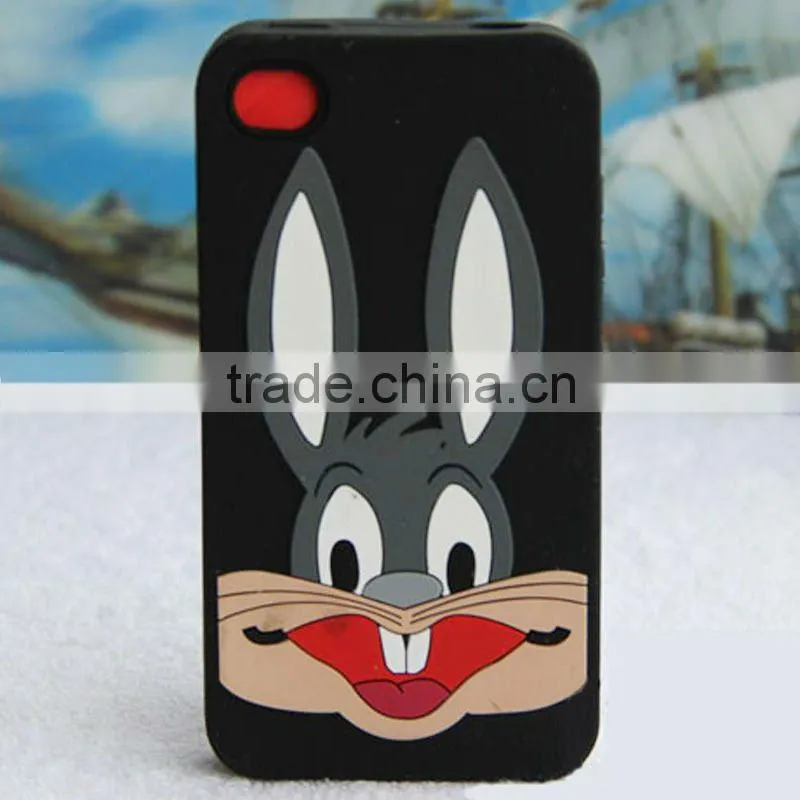 Custom silicone 3d cell phone housing