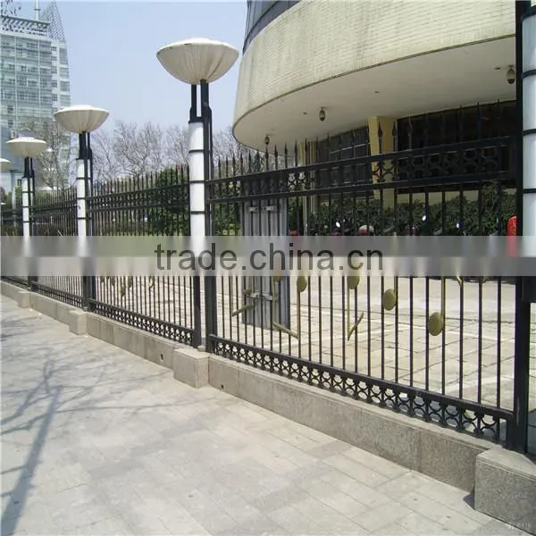 Used wrought iron wall fence for sale