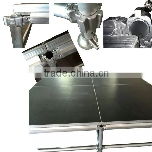 2014 RP aluminum adjustable stage with step