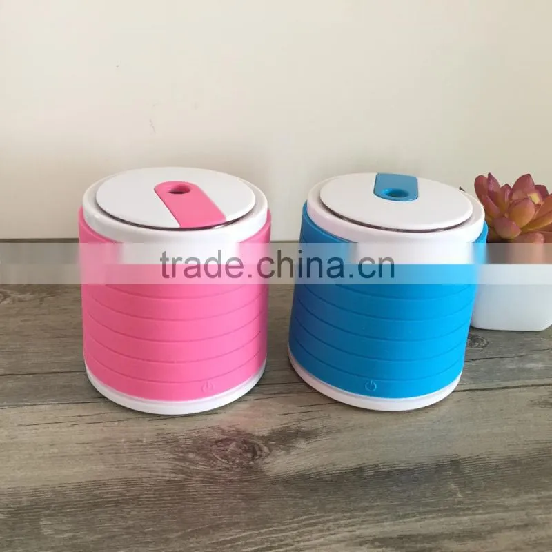 USB Mini Ultrasonic Humidifier Atomizer With Led Light