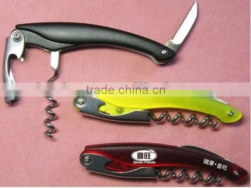plastic corkscrew wine opener