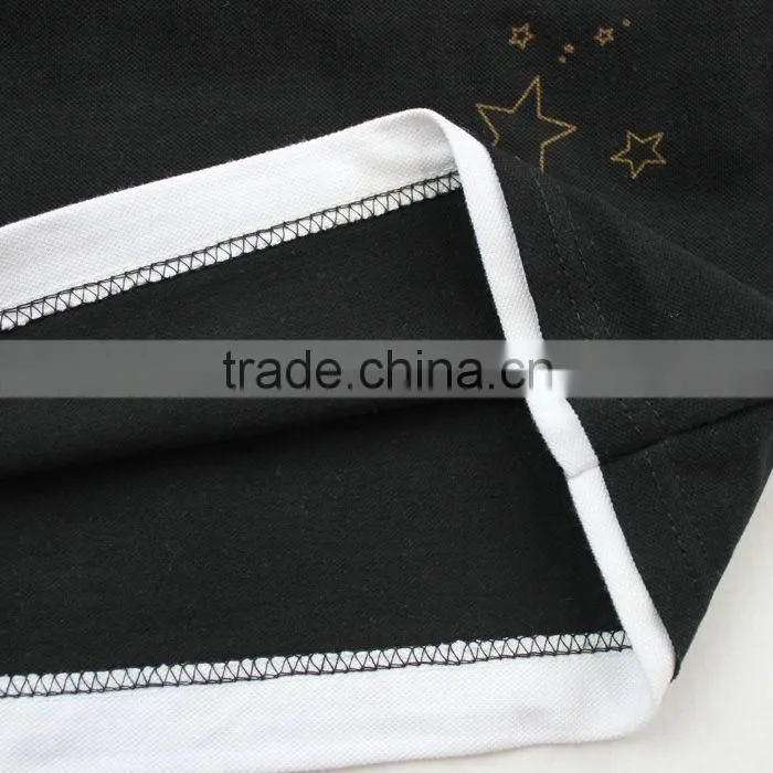 custom double collar shirt mens polo shirt
