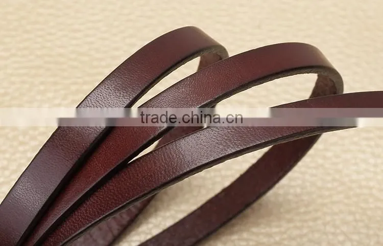 2016 newest slim leather belt for women