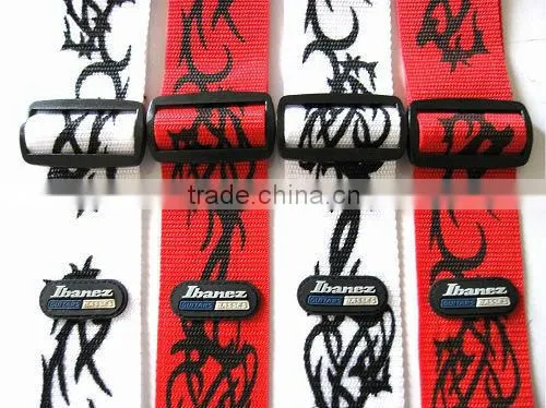High quality security leather head guitar strap GP-06