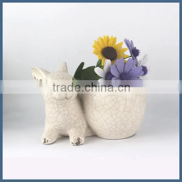 Home & garden home decor ceramic rabbit figurines