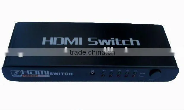 switcher with IR Remote Support 3D, 5x1 5 Port Switch / Switcher