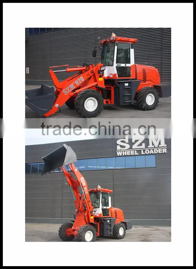 920 wheel loader in automatic transmission and hydraulic steering system
